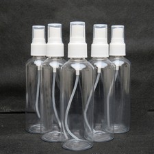 10PCS 100ml Travel Clear Plastic Perfume Atomizer Empty Small Spray Bottles