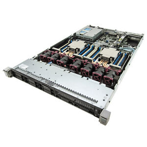 Serveur HP ProLiant DL360 G9 2x E5-2620v3 2,40 GHz 12 cœurs 128 Go rails P440ar