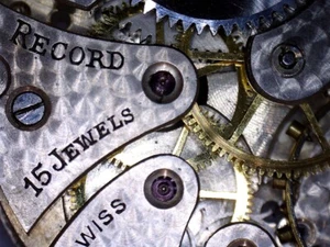 Genuine Record 431 Negative Set Watch Movement Parts (Height 6.4 mm). - Picture 1 of 2
