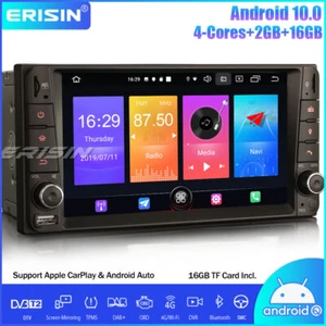 Android 10.0 Car Radio DAB+CarPlay OBD BT TOYOTA COROLLA EX RAV4 VIOS VITZ HILUX - Picture 1 of 12