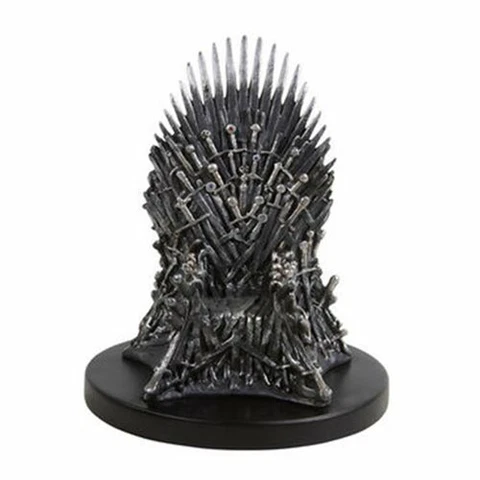 Game of Thrones NIB * Iron Throne * 4-Inch Replica Statue Dark Horse Figurine Cover