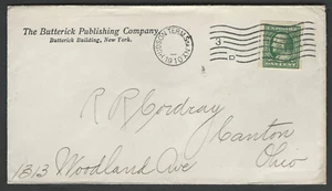 Scott 343 Schermack Type III Coil on 1910 Butterick Publishing Co. Cover - Picture 1 of 3