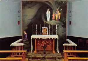22-59A) SANREMO CORSO DEGLI INGLESI FAMIGLIA AVE MARIA VIAGGIATA ALTARE CAPPELLA - Imagen 1 de 2