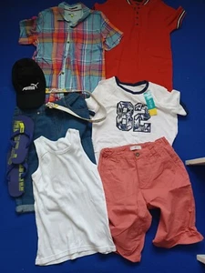 Boys Summer Clothes Bundle Size 12 Years Old New and Old - Picture 1 of 8
