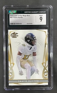 2023 Leaf Trinity Mega Box Travis Hunter #56 CGC 9 - Bild 1 von 2