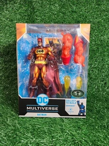 DC Justice League Task Force BATMAN 7" Action Figure McFarlane Platinum BAF NEW! - Picture 1 of 4