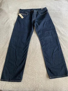 Diesel Kurren Dark Blue Jeans Mens W36 L32 Relaxed Straight Loose Fit WASH 008lL - Picture 1 of 8