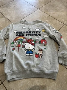 Hello Kitty & Friends Sweatshirt Gray Size XS - Picture 1 of 8