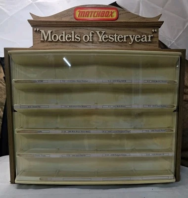 Vintage Matchbox Models of Yesteryear - Retail Display Case - Image 1 of 4