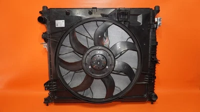 MERCEDES BENZ ML350 COOLING FAN RADIATOR AC CONDENSER 2013 2014 2015 2016 OEM - Image 1 of 4