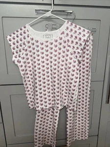 Lila And Hayes Girls Turkey Pajamas Lounge Set Size 10 EUC Thanksgiving Fall - Picture 1 of 6