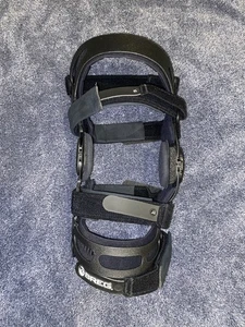 RIGHT BREG FUSION OA MEDIAL KNEE BRACE CUSTOM SiZE THIGH = XL / CALF= MED+ - Picture 1 of 8