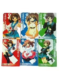 The Melancholy of Haruhi Suzumiya Volumes 1-6 - Picture 1 of 4