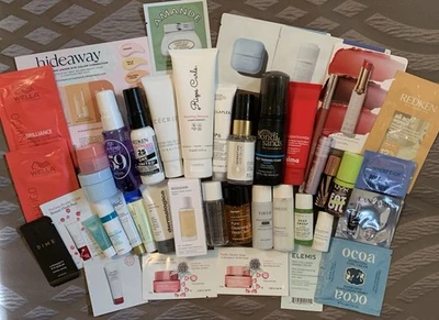 Lote de muestras de maquillaje para el cuidado del cabello para el cuidado de la piel 43 piezas: Sol de Janeiro Mixsoon Fenty Cecred Foto 1 de 4