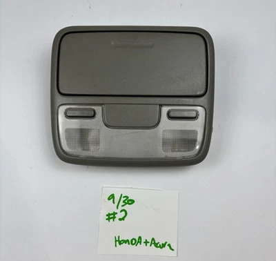 Honda & Acura Front Overhead Map Dome Light Console 2 Pin - Image 1 of 4