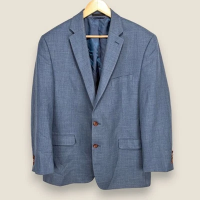 Blazer Abrigo Deportivo Lauren Ralph Lauren Hombre 44R Azul Poli Rayón Lino 2 Botones Foto 1 de 4