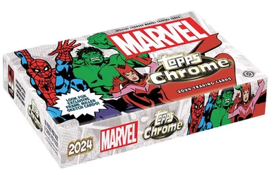 2024 TOPPS CHROME MARVEL - COMPLETE BASE SET - #1 thru #150 - FULL SET - Image 1 of 3