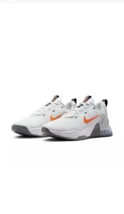 Nike Air Max Alpha Trainer 5 bianco grigio mandarino brillante DM0829-103 uomo taglia 12 - Foto 1 di 6