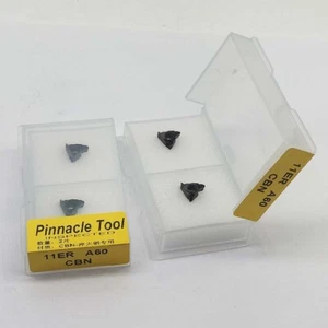 HRC60 2 PIEZAS 11ER A60 CBN Insertos de rosca 11ERA60 Herramienta de rosca externa para acero - Imagen 1 de 6