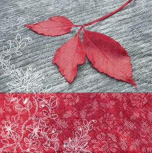 4 Motivservietten Servietten Napkins Tovaglioli Herbst Blatt (939) Basteln - Bild 1 von 1