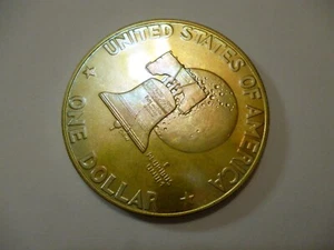 Silver Proof 1976 Eisenhower Dollar, toned - Picture 1 of 21
