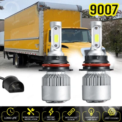 Super White LED Headlight Bulb Kit for 2003-2012 International Truck 4300 4400 - Image 1 of 4