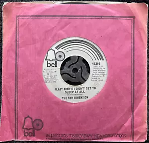The 5th Dimension - (Last Night) I Didn't Get To Sleep At All 7'' USA VG VIDEO - Picture 1 of 6