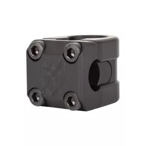 S&M REDNECK FLT BMX BICYCLE STEM BLACK 26mm REACH FLATLAND CULT PRIMO ODYSSEY - Picture 1 of 4