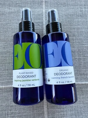 EO Desodorante Orgánico Spray Lavanda Francesa e Inspirador Jazmín Verbena 4oz/118 Foto 1 de 3