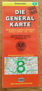 Österreich "Die Generalkarte" mair Verlag - Blatt 8, 1988/89 - Bild 1 von 1