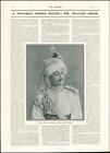 1902 - PORTRAITS Royalty India Maharajah Colonel Sir Pratap Singh    (132)