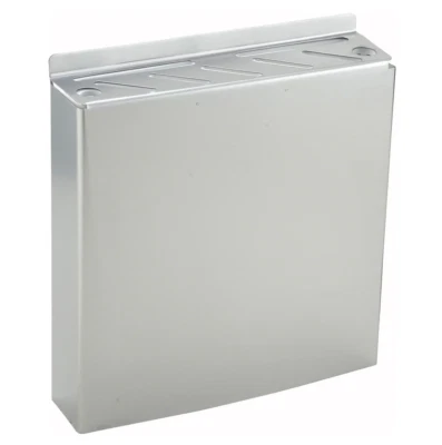 Winco KR-9 Wall Mount Seven (7) Slot Knife Rack Stainless Steel