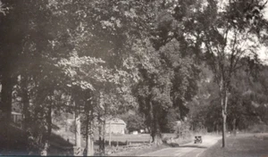 Connecticut Automobile Dirt Road Real Photo Postcard - Picture 1 of 3