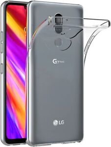 For LG G7 ThinQ SHOCKPROOF TPU CLEAR CASE SOFT SILICONE GEL BACK SLIM COVER G 7