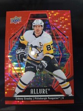 2022-23 Upper Deck Allure #84 Sidney Crosby Red Rainbow