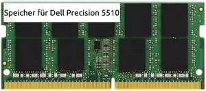 32GB 2x16GB RAM Kit Arbeitsspeicher DDR4 für Dell Precision 5510 RAM Speicher SO - Afbeelding 1 van 1