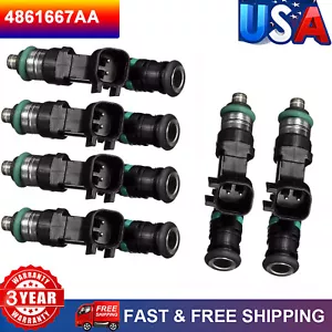 Set of 6 Fuel Injectors for Dodge Grand Caravan 3.3L V6 & 3.8L V6 2008 2009 2010 - Picture 1 of 6