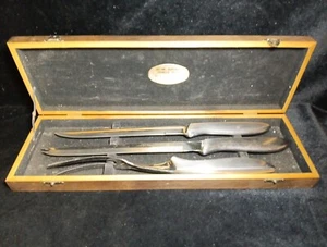 Arnart Edelstahl Messer Japan Hohlschliff & 1 Gabel Vintage - Bild 1 von 5