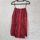Motel Rocks (Dollskill) Red Snakeskin Print Tank Mini Slip Dress Medium