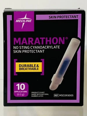 Aplicador protector de piel líquido Medline Marathon 10-MSC093005 1BX/10EA 2026/02 Foto 1 de 4