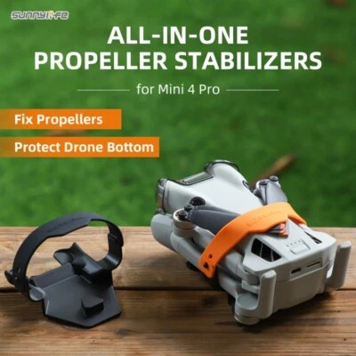Propeller Holder Guards for DJI Mini 4 Pro Propeller Stabilizer Fixed Prop Strap - Image 1 of 4