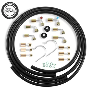 42810100 Universal A/C Hose & Fitting Kit for Custom Air Conditioning Lines - Picture 1 of 14