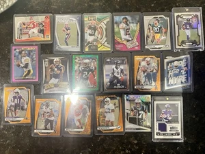 NFL Football Card Lot - 18 Cards. Numbered, Inserts And Patch. Mahommes, Maye - Picture 1 of 19