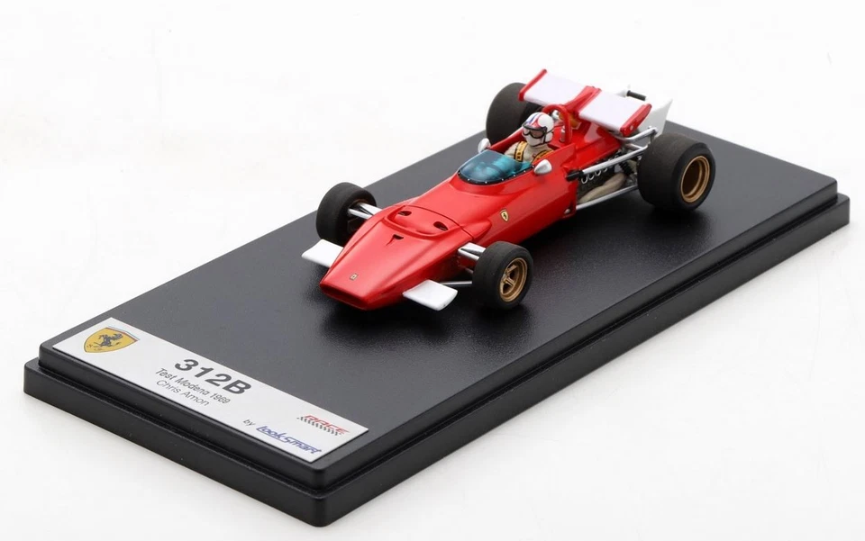 Ferrari 312B Test Modena 1969 C.Amon 1/43 LSRC098 LOOKSMART - Immagine 1 di 1