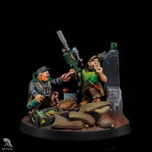 Provisionally Prepared painted figure Warhammer 40k Pre-Sale | Art - Picture 1 of 5
