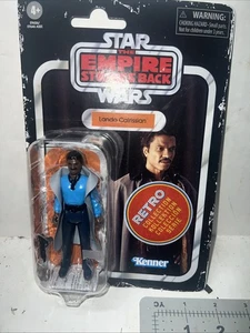 (B15) Hasbro Star Wars Retro Sammlung Lando Calrissian 3,75 Zoll Actionfigur. - Bild 1 von 2
