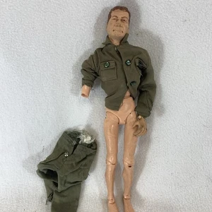 Vintage 1960s Marx All American Fighter Action Figure Buddy Charlie 12” - Picture 1 of 11
