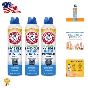 Clear Foot Odor Eliminator Spray - 3er Pack Talkfrei, frischer Duft, 7 Oz Flaschen - Bild 1 von 11