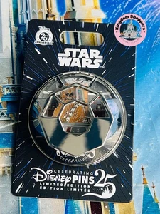 Disney Parks Star Wars Quarterly Chewbacca Millennium Falcon Cockpit LE 3750 Pin - Picture 1 of 3