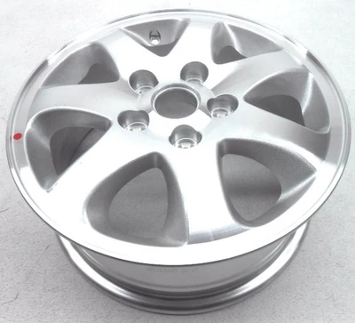 New Old Stock Kia Sedona 15x6 Bare Alloy Rim Wheel Machined K9965-C46050 - Image 1 of 4